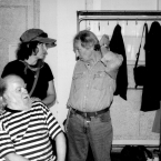V redakci Portýra v roce 1994 - s Mikim...
